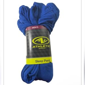 Athletic Works Men's Vibrant Blue Sleep Pant